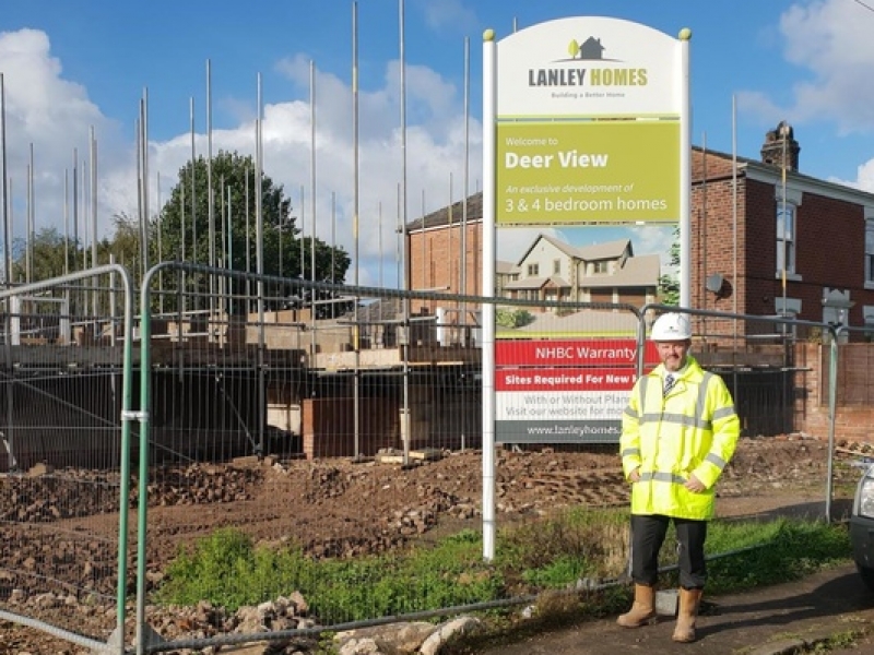 LANLEY HOMES STARTS WORK ON SITE AT DEER VIEW, IN LEA TOWN NEAR PRESTON